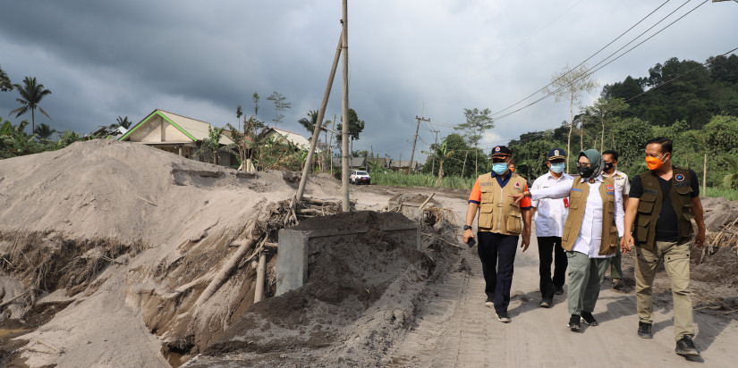 BNPB Berikan DSP Senilai 250 Juta untuk Penanganan APG Semeru